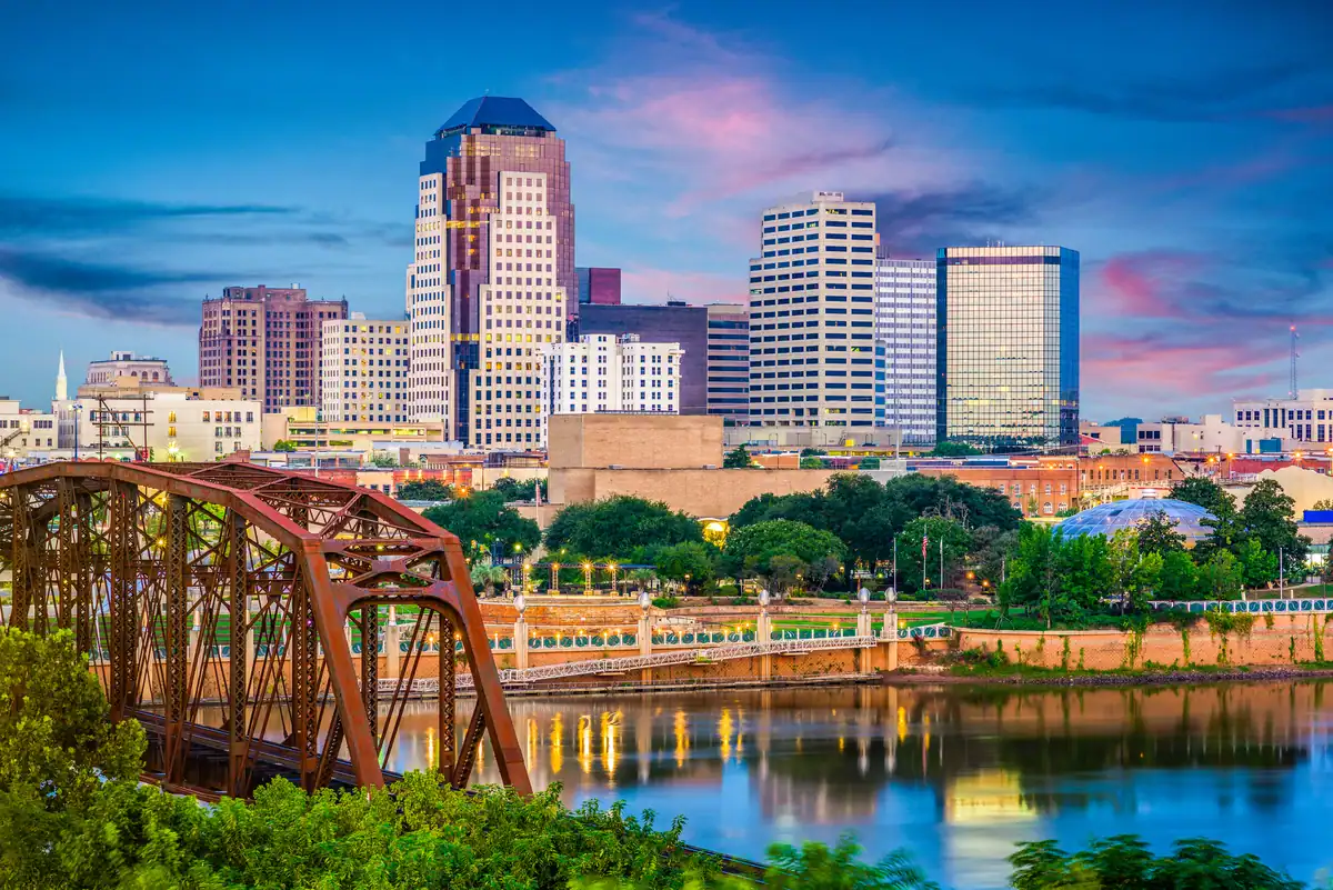 Shreveport landscape view